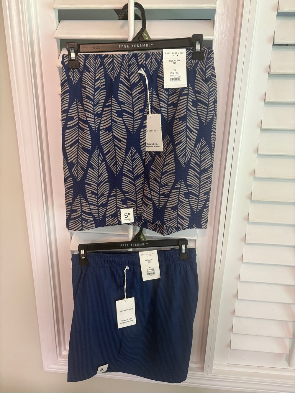 Free Assembly Navy Swimtrunk Set Size XL